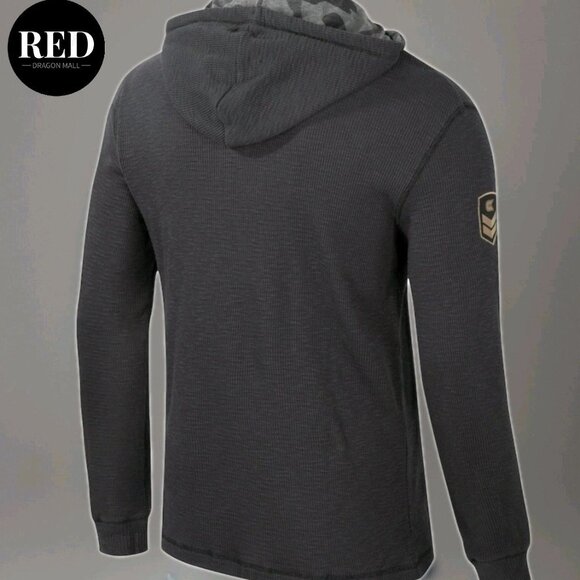 Colosseum Charcoal Michigan Wolverines OHT Military Appreciation Henley - XL - Picture 3 of 6